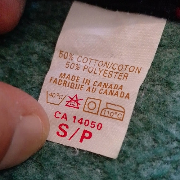 Vintage 90s Floral Green Cardigan Sweater