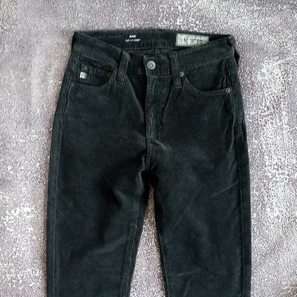 AG MARI high-rise straight Corduroy Pant