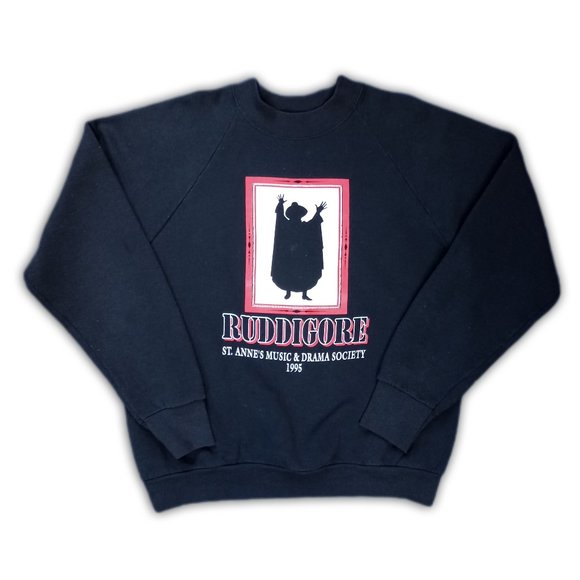 Vintage 1995 RUDDIGORE St.Annes Music & Drama Society Crewneck Sweater UNISEX