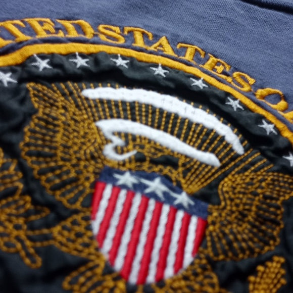 Vintage The United States Of America, Philadelphia PA Embroidered T-Shirt