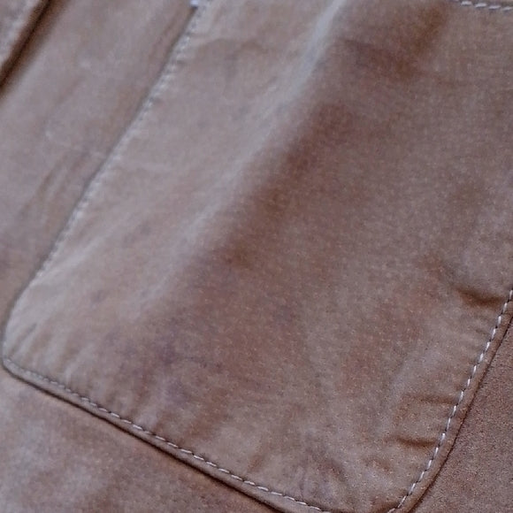 Vintage SKOTTS SUEDE Leather TAN JACKET womens