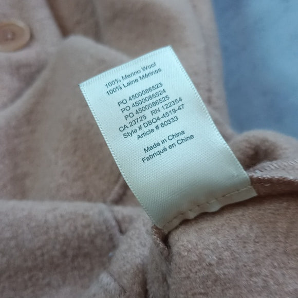 Wilfred Dujardin Jacket Long 100% Merino Wool Cardigan Jacket