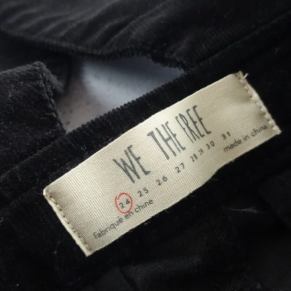 We The Free Corduroy Jumpsuit Overalls Flare Legs OB714214 RN#66170