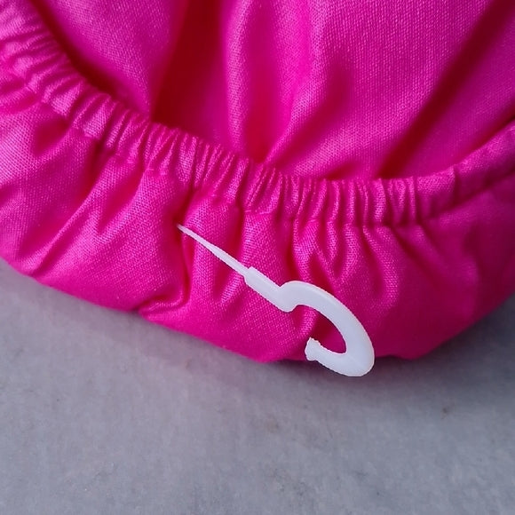 Rare Vintage 90s Disney Beauty and the Beast Pink Winter Cap/Hat