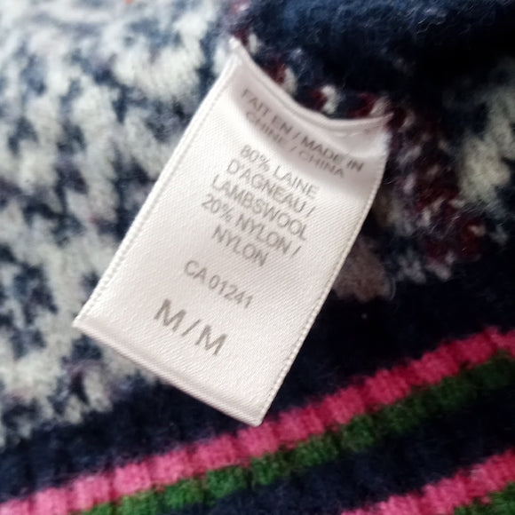 TWIK SIMONS LAMBSWOOL Multicolor Patterned Women's Sweater
