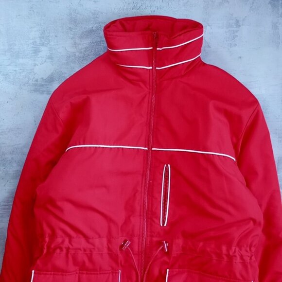 Vintage 90s Canada North Red/White Winter Jacket