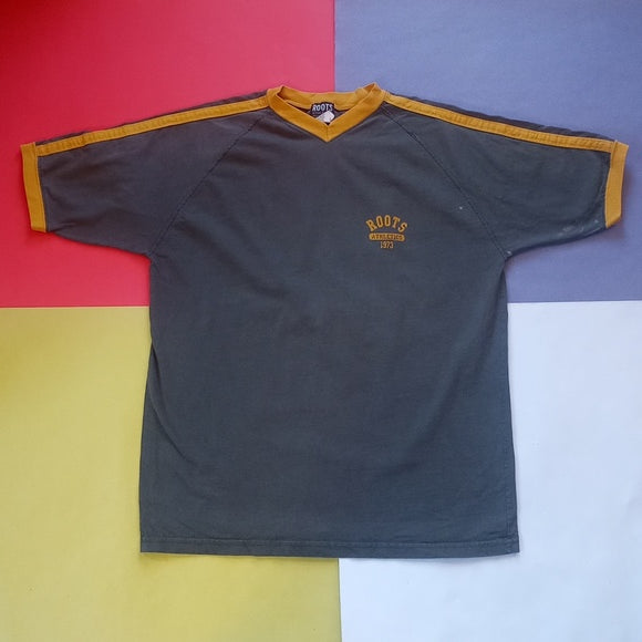 Vintage 90s Roots Athletics 1973 T-Shirt