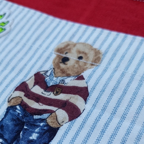 Reworked Polo Bear Ralph Lauren Crossbody Bag – Unisex