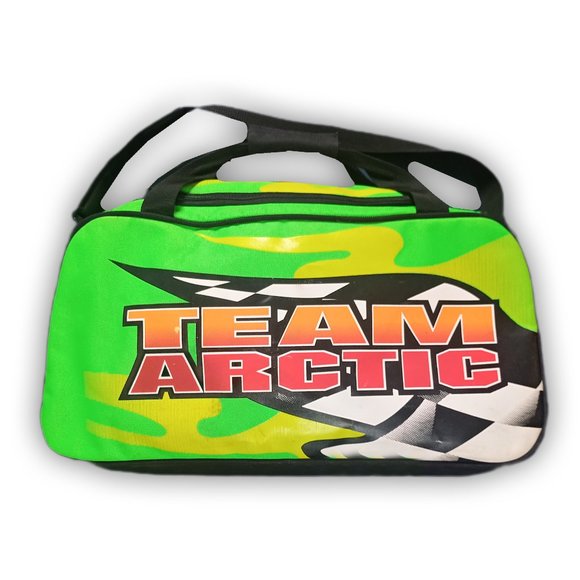 Vintage Team Arctic Cat Green Duffle Bag unisex