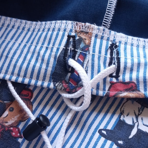 Vintage 90s Ralph Lauren Polo Bear Reworked Benny Shorts UNISEX ORIGINAL