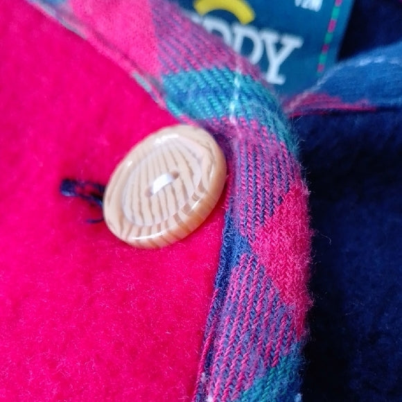 Red and Blue Teddybears Cardigan