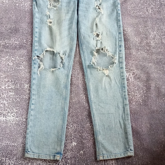 Garage Denim Overalls Ripped Style