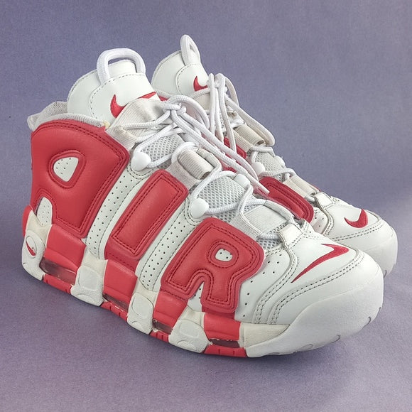 Nike Air More Uptempo Varsity Red Athletic Shoes 414962-100