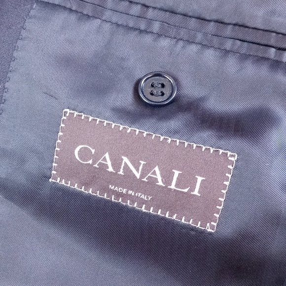 CANALI Made In Italy Wool Blazer Jacket Fodera Tessuto Pura Lana vergine 50 7 R