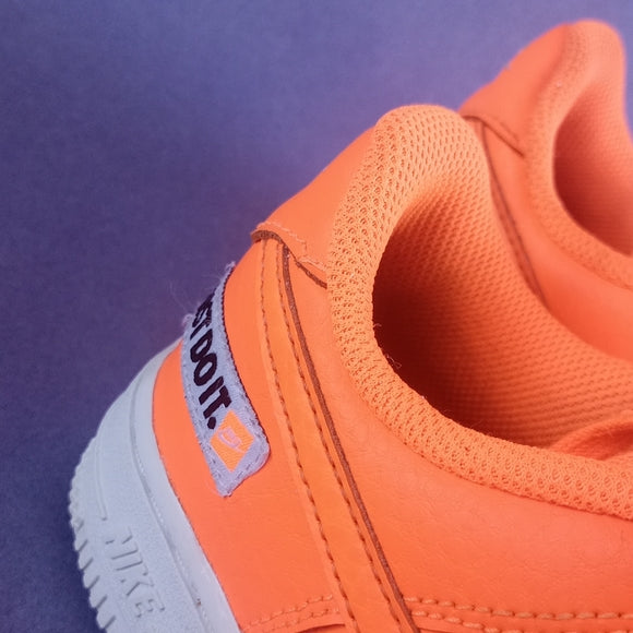 Nike Air Force One's Low Shoes Orange "JUST DO IT" AT2988-800