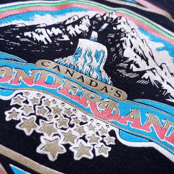 Vintage 1993 Canadas Wonderland Northern Lounge Graphic Single Stitch T-Shirt