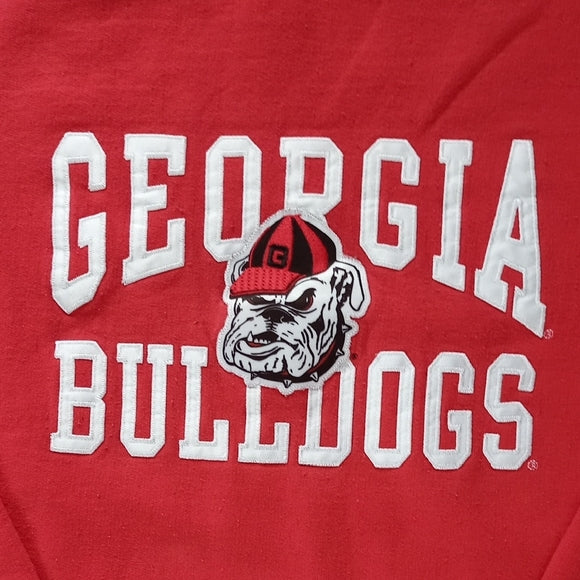 Champion Georgia Bulldogs Red Sweater UNISEX