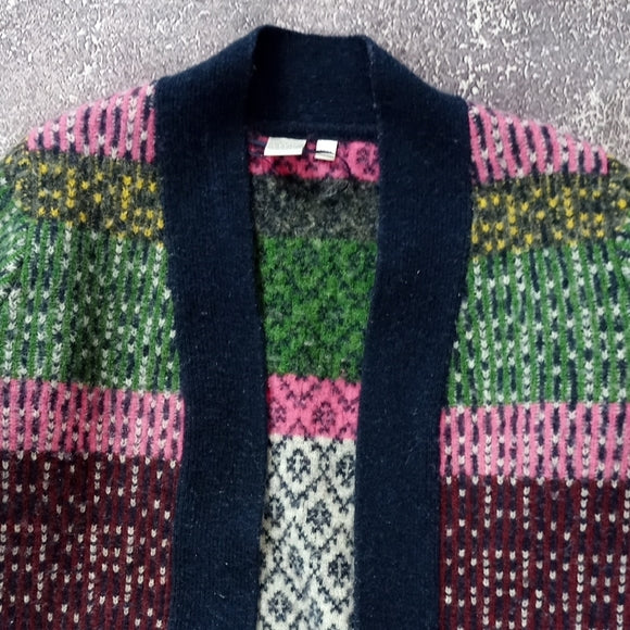 TWIK SIMONS LAMBSWOOL Multicolor Patterned Women's Sweater