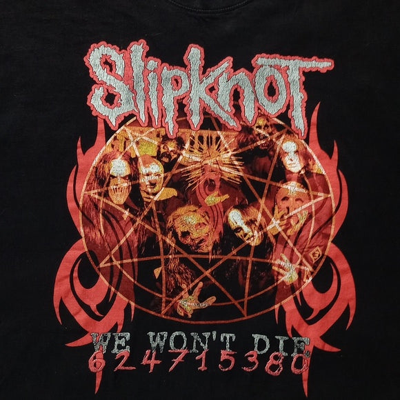 00’s Vintage Slipknot We Won’t Die 624715380 T-Shirt
