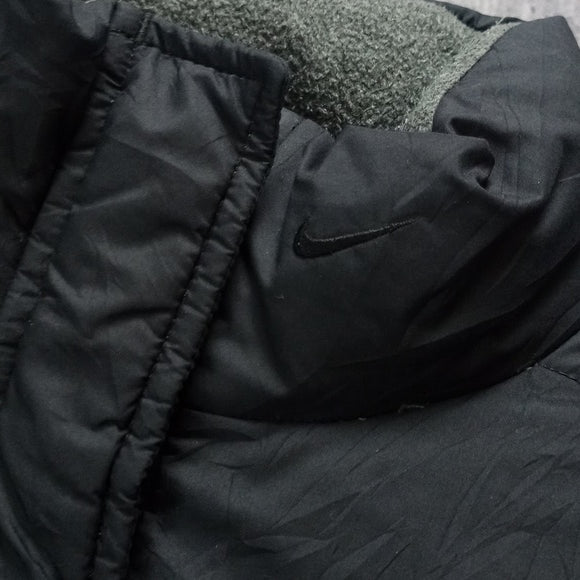 Vintage 2000s Nike Black Puffer Jacket Goose Down