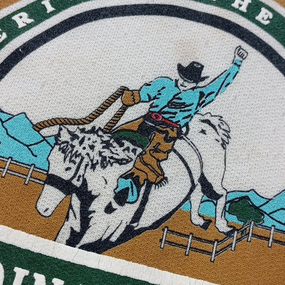 Vintage 90s Rodeo Outfitter Trading Company Crewneck Sweater