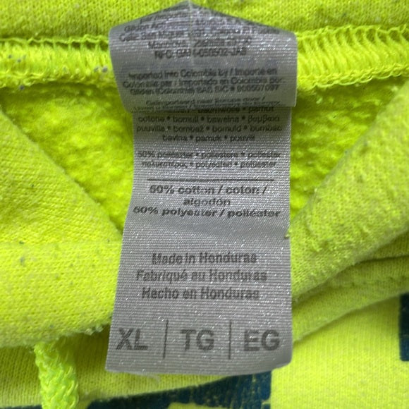 Zig Zag Rolling Papers Slow Burning Neon Green Hoodie Sweater UNISEX