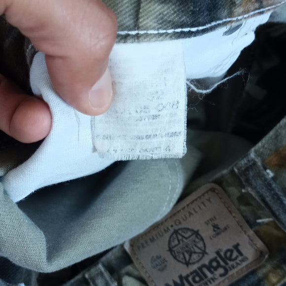 WRANGLER CAMOUFLAGE Denim Jeans BAGGY