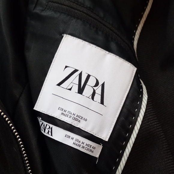 ZARA MENS TRENCH COAT STLYE