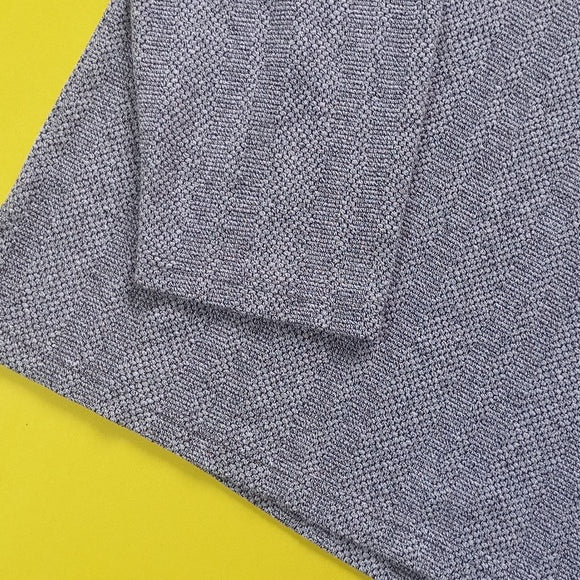 Vintage 1990s Waffle Texture Long-sleeve Polo shirt unisex