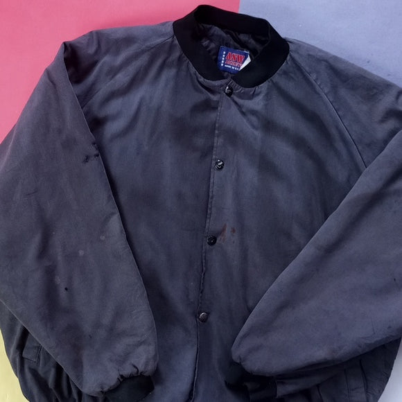 Vintage Distressed Hotrod Automotive Technology graphic Button-Up Jacket