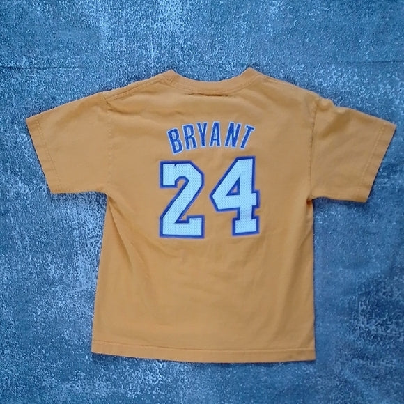KOBE BRYANT LAKERS #24 T-SHIRT ADIDAS KIDS