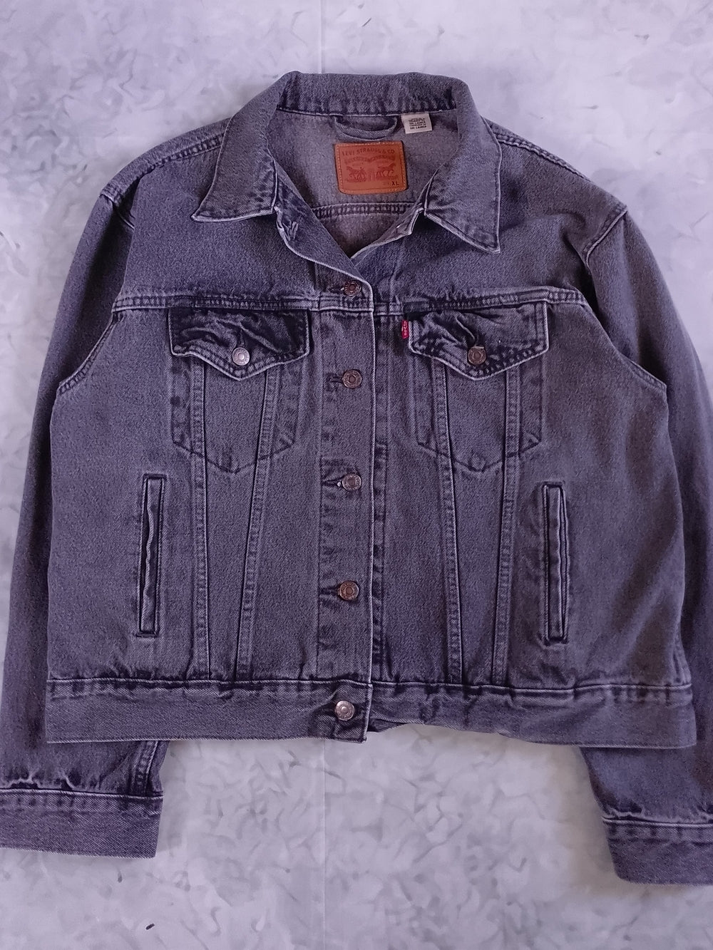 Levi's Black Denim Trucker Jacket