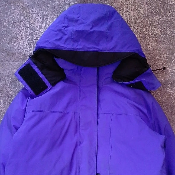 MEC Goose Down Blue Winter Jacket WOMENS GORE-TEX