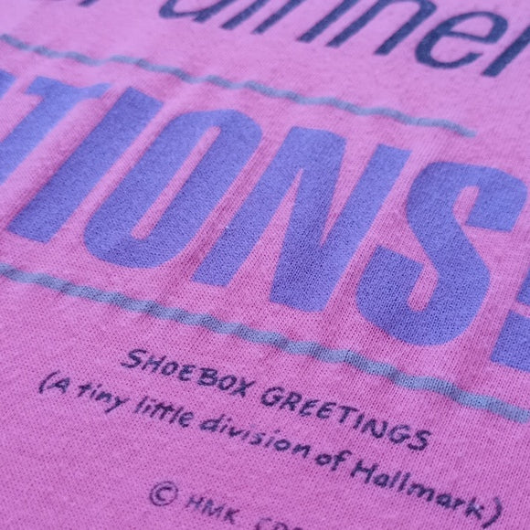 Vintage 90s There's Only One Smart Thing To Make For Dinner-- Reservations Tee