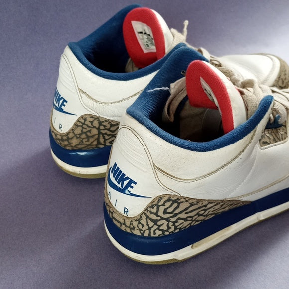 2016 Air Jordan 3 Retro OG BG 'True Blue' 2016 Nike 854261-106