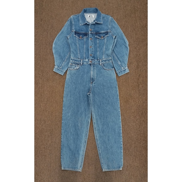 Agolde Silka Denim Jumpsuit