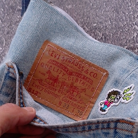 One-of-a-Kind Reworked Levi’s Crossbody Bag – Unisex 512s