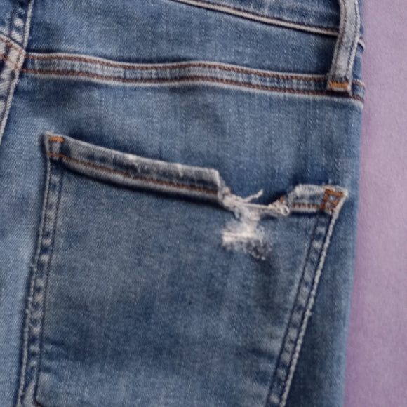 Women's AGOLDE Sophie Mid Rise Ankle Skinny Denim Jeans A123C-1156
