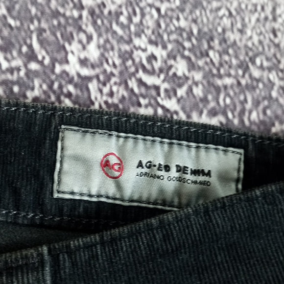 AG MARI high-rise straight Corduroy Pant