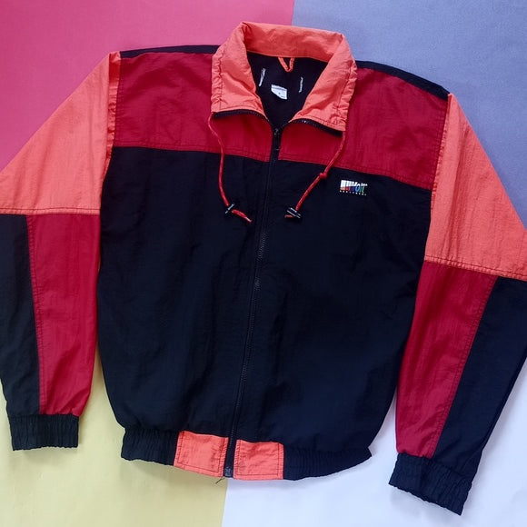 Vintage 90s Voit Equipment Colour Block Fresh Prince Aunt Viv Windbreaker Jacket
