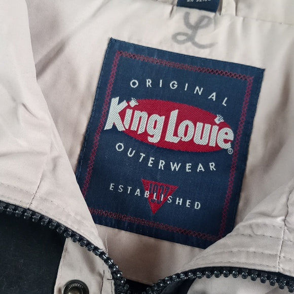Vintage 90s TIMBERJACK KING LOUIE JACKET Embroidered UNISEX