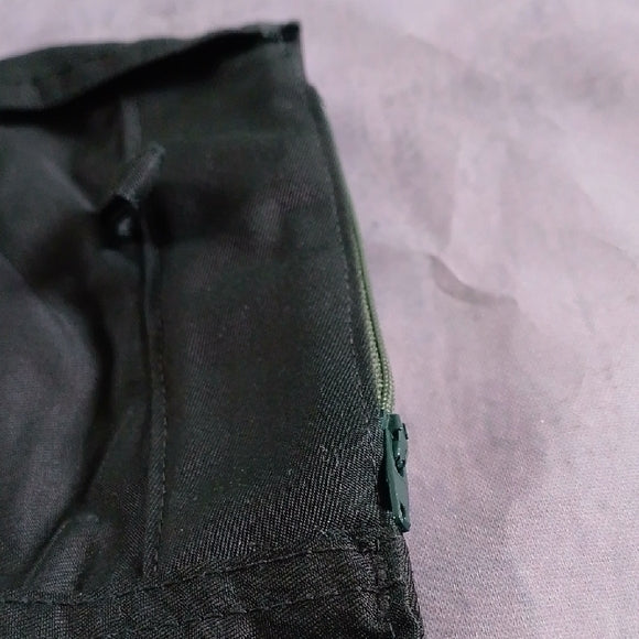 Vintage 90s Big Baggy SNUG INDUSTRIES Dark Green Wide-Leg Pants