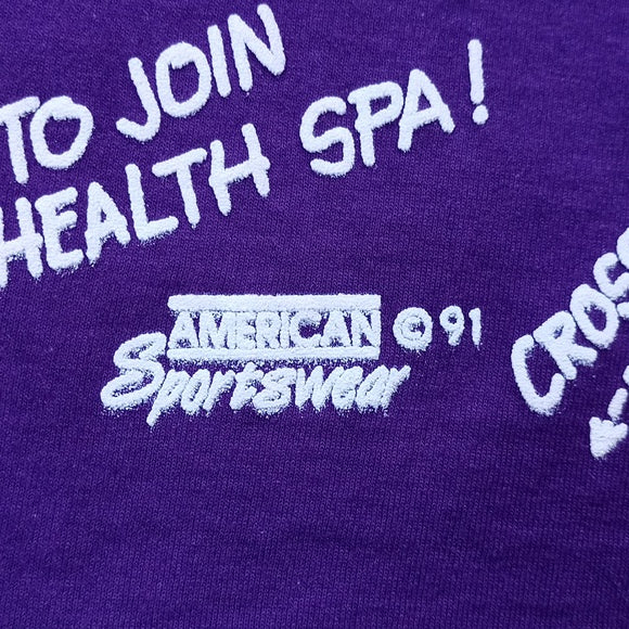 Vintage 1991 Positively Over 30 American Sportswear Single Stitch T-Shirt UNISEX