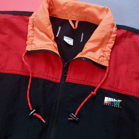 Vintage 90s Voit Equipment Colour Block Fresh Prince Aunt Viv Windbreaker Jacket