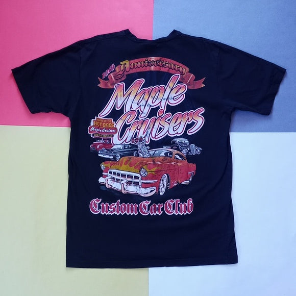 10Th Maple Cruisers Custom Car Cluck Big Print T-Shirt UNISEX