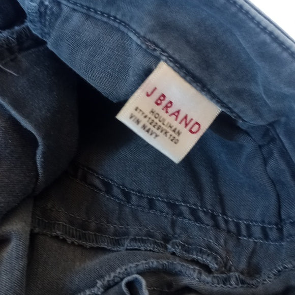 J BRAND Houlihan Cargo Pockets Denim Jeans Vin Navy Cut # 6461