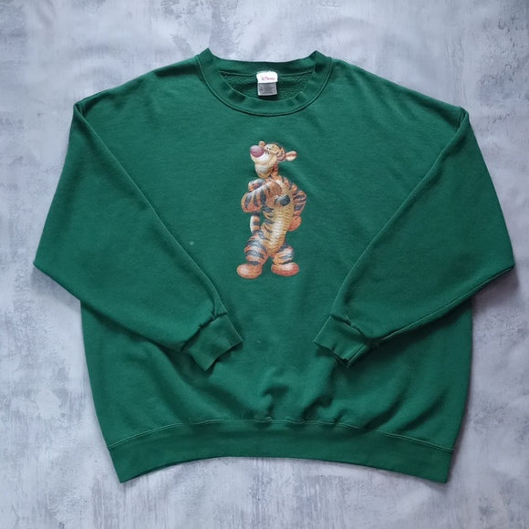 Vintage 90s Disney Tigger Graphic Crewneck