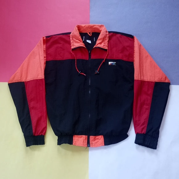 Vintage 90s Voit Equipment Colour Block Fresh Prince Aunt Viv Windbreaker Jacket