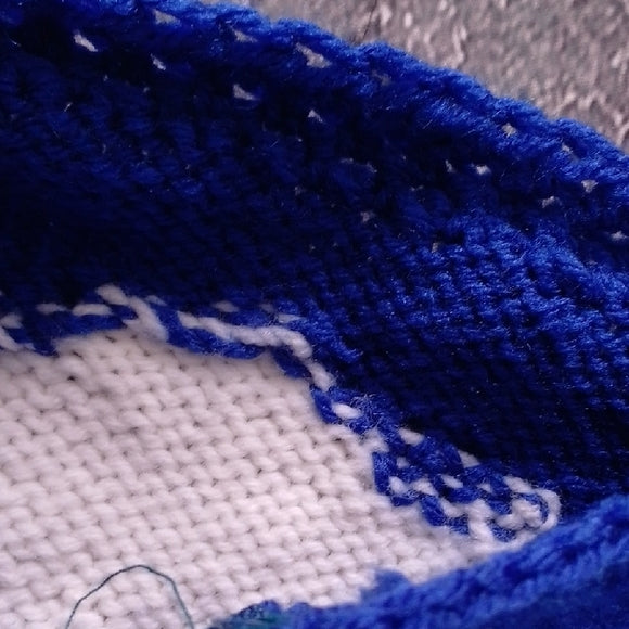 Vintage Handmade Blue Toronto Maple Leafs Sweater