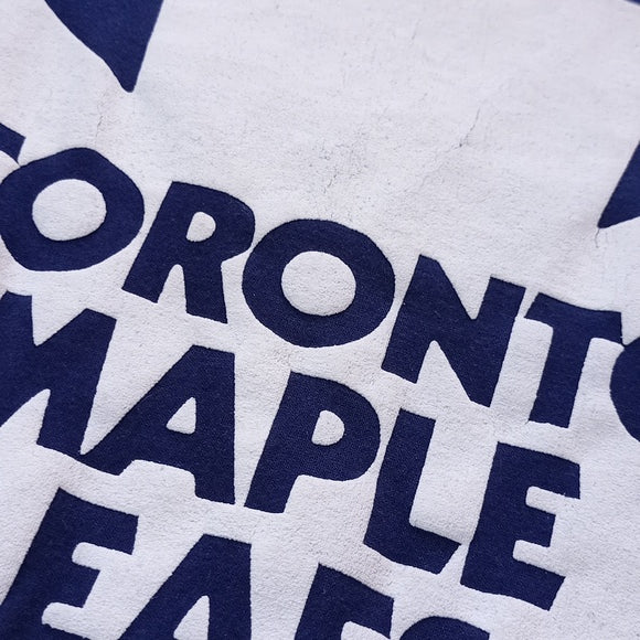 Vintage 1994 Toronto Maple Leafs NHL Hoodie Sweat Shirt Single Stitch